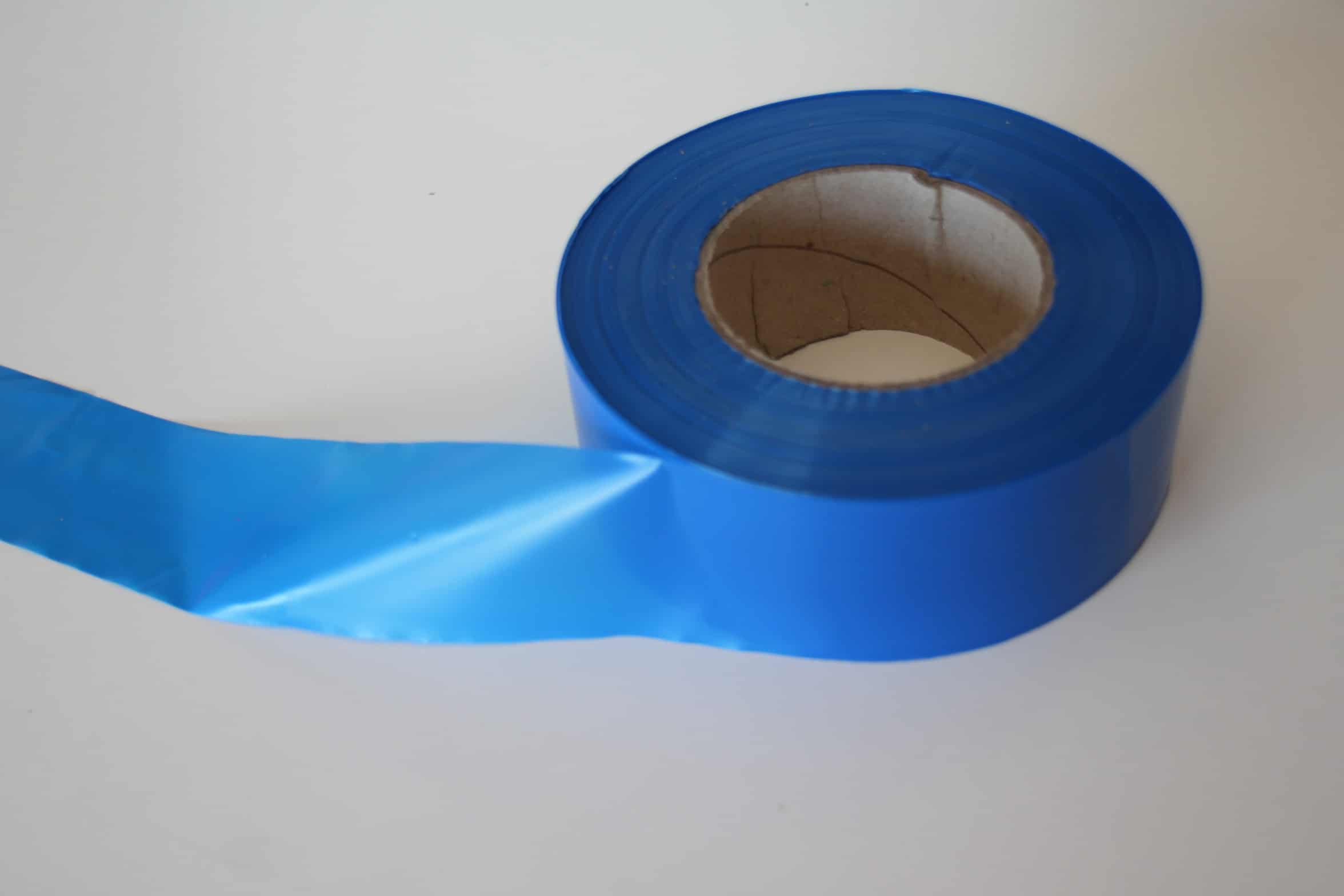 Rubalise de signalisation uni plastique - couleur unie - 70mm*250m - 7  couleurs disponibles